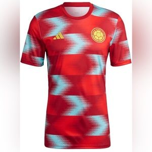 NEW Adidas Colombia Pre-match Jersey 2022 Size Medium